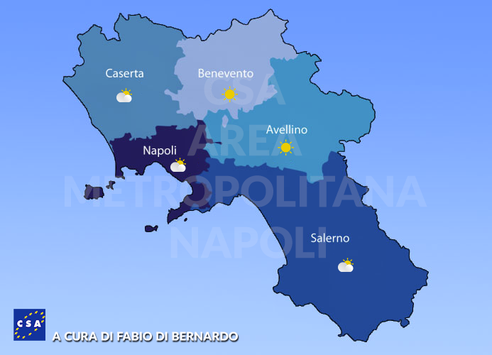Previsioni Campania 16/02/2021 Martedì – CSA Meteo