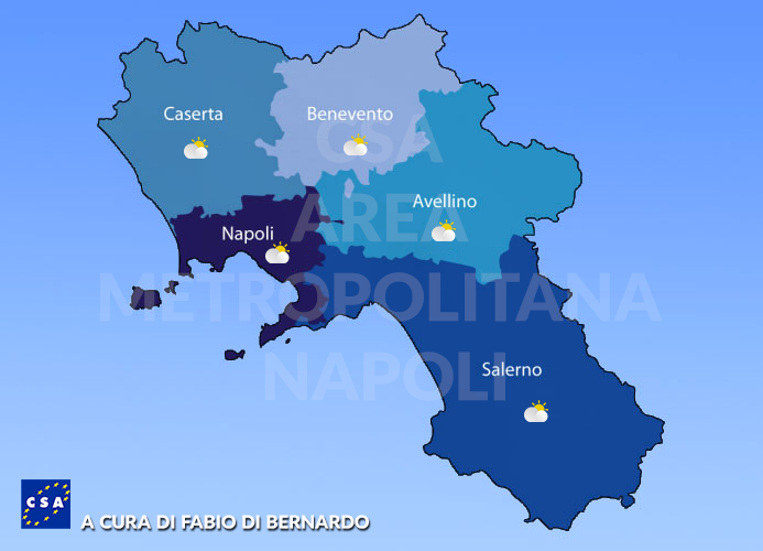 Previsioni Campania 19/02/2021 Venerdì – CSA Meteo