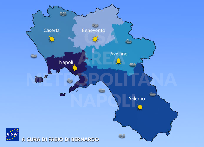 Previsioni Campania 26/02/2021 Venerdì – CSA Meteo