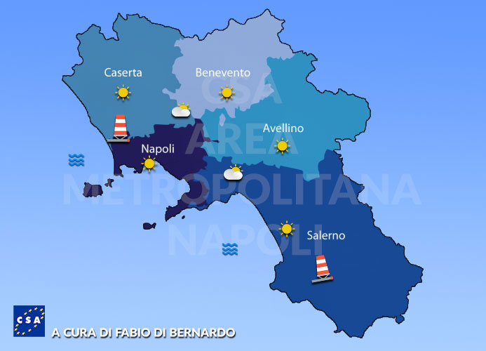 Previsioni Campania 22/05/2021 Sabato – CSA Meteo