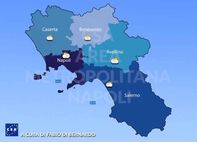 Previsioni Campania 19/10/2021 – 20/10/2021 – CSA Meteo