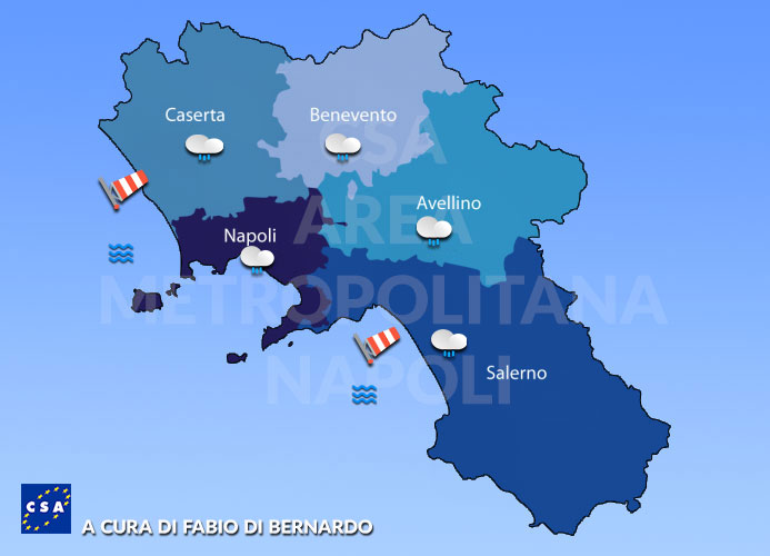 Previsioni Campania 08/11/2021 Lunedì – CSA Meteo