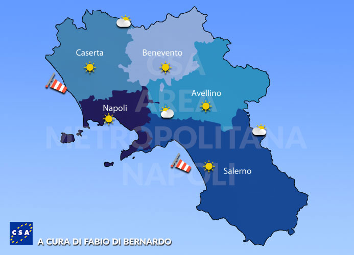 Previsioni Campania 07/12/2021 Martedì – CSA Meteo Previsioni Campania 07/12/2021 Martedì – CSA Meteo