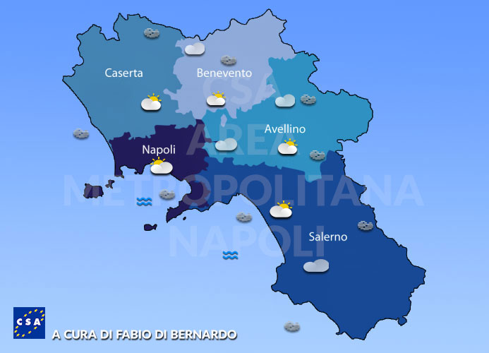 Previsioni Campania 03/03/2022 Giovedì – CSA Meteo
