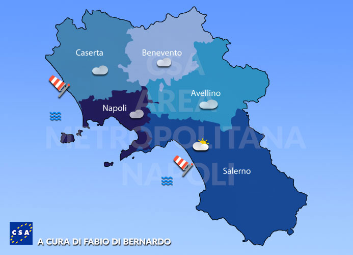 Previsioni Campania 06/05/2022 Venerdì – CSA Meteo