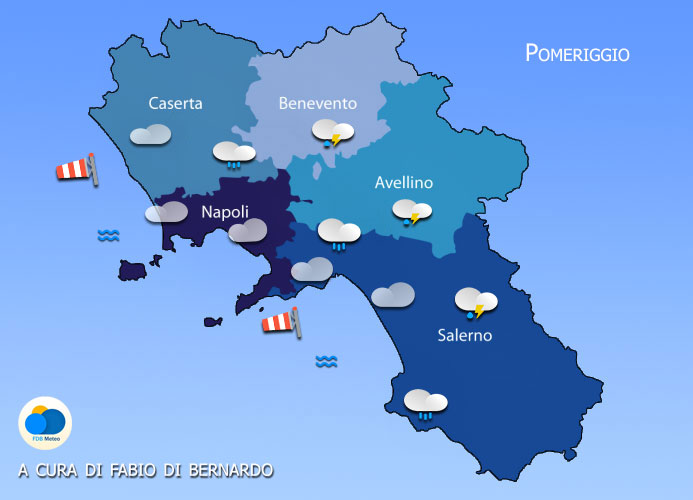 Previsioni Campania 28/05/2023 Domenica – CSA Meteo